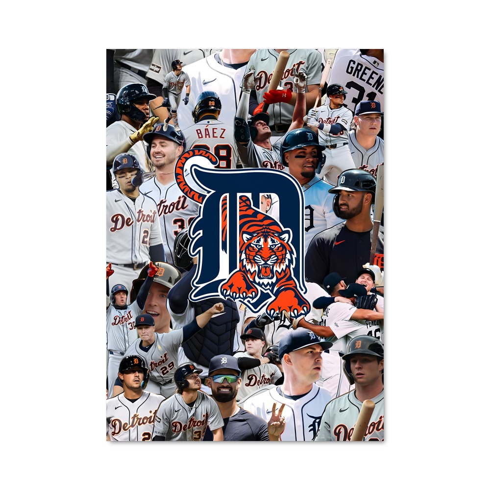Poster Detroit Legends – affiche Baseball